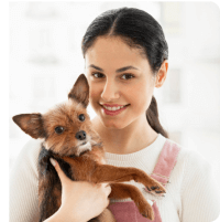 Kiss Melinda állatorvosi asszisztens recepciós